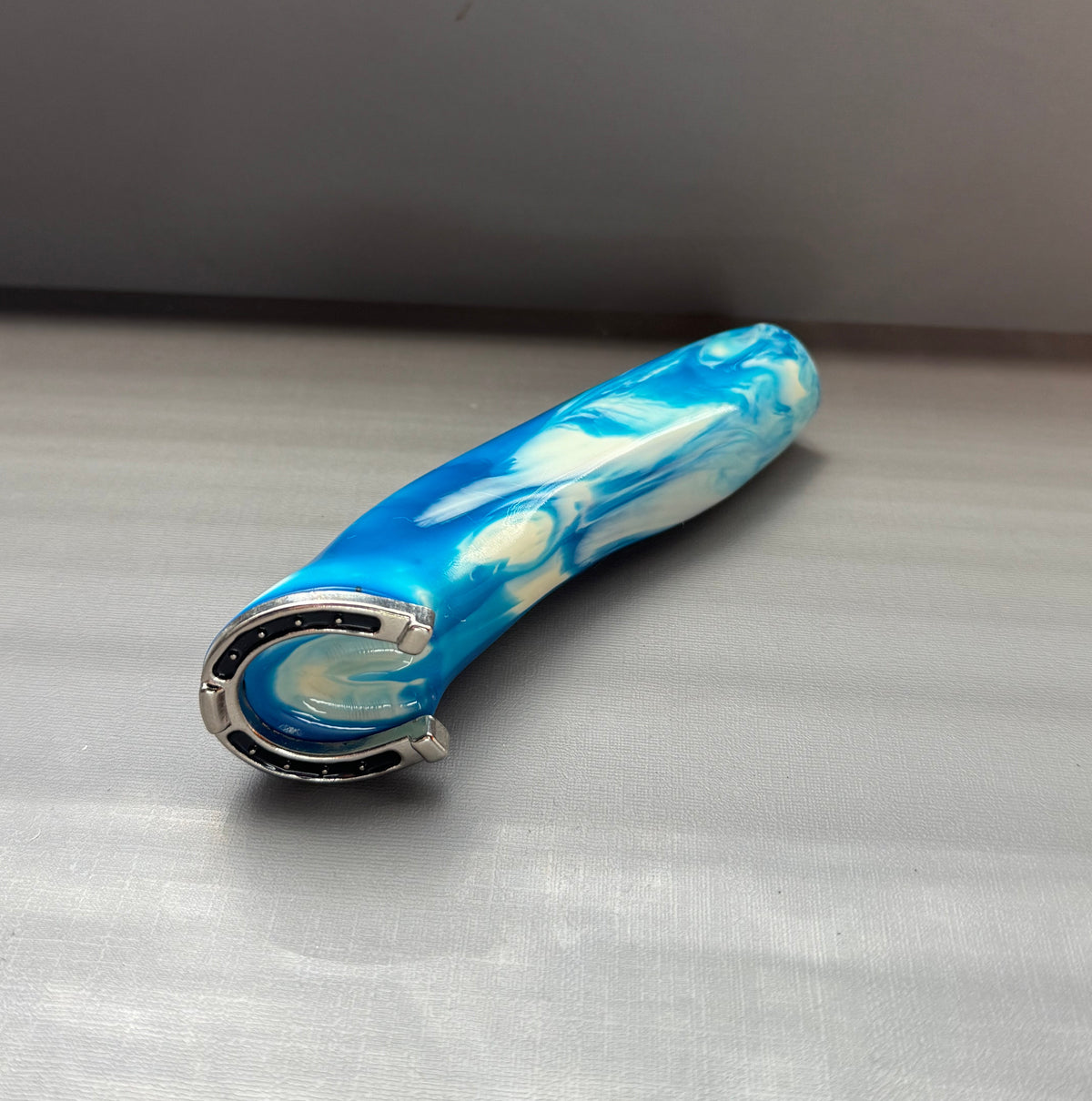 CABO RESINA FERRADURA AZUL