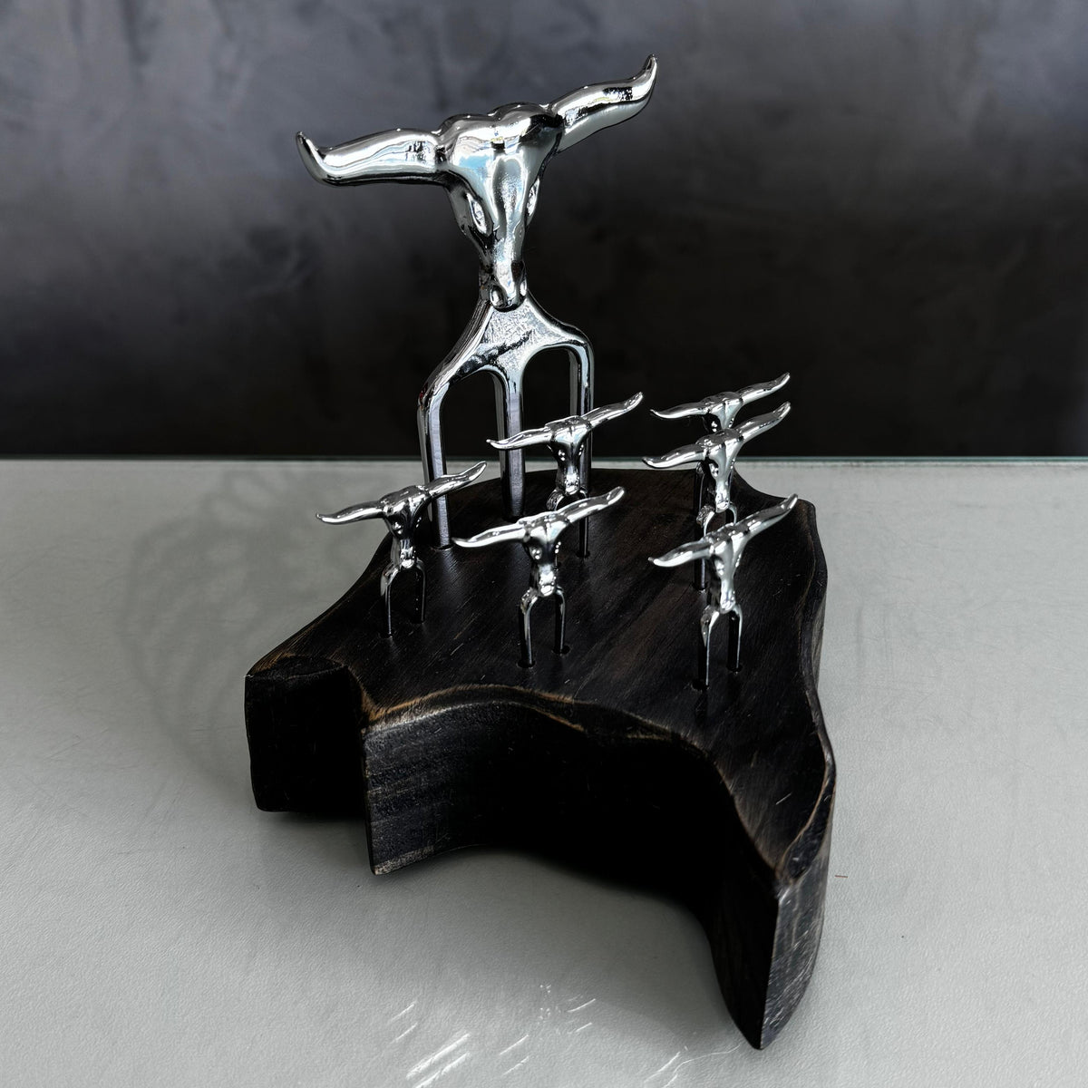 PETISQUEIRA CROMO - BASE PRETO