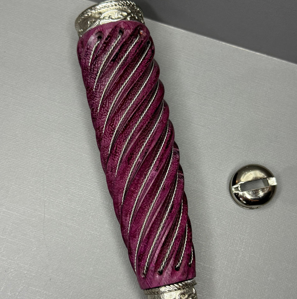 CABO MADEIRA 10 fios roxo