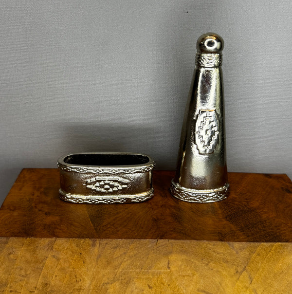 PONTEIRA + BOCAL BAINHA NÍQUEL