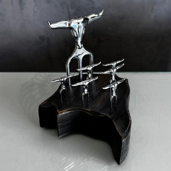 PETISQUEIRA CROMO - BASE PRETO